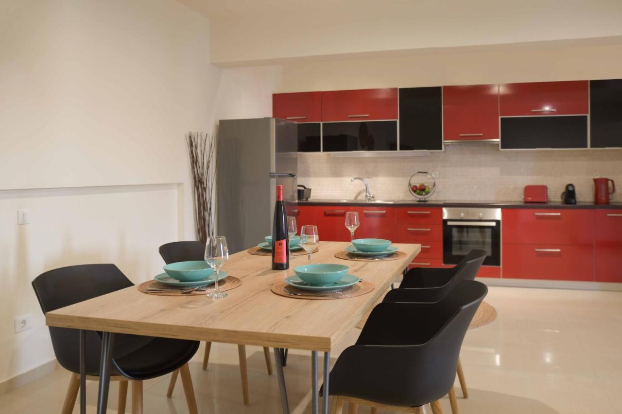 Oikies Luxury Apartments With Private Free Parking Area Agios Nikolaos Exteriör bild