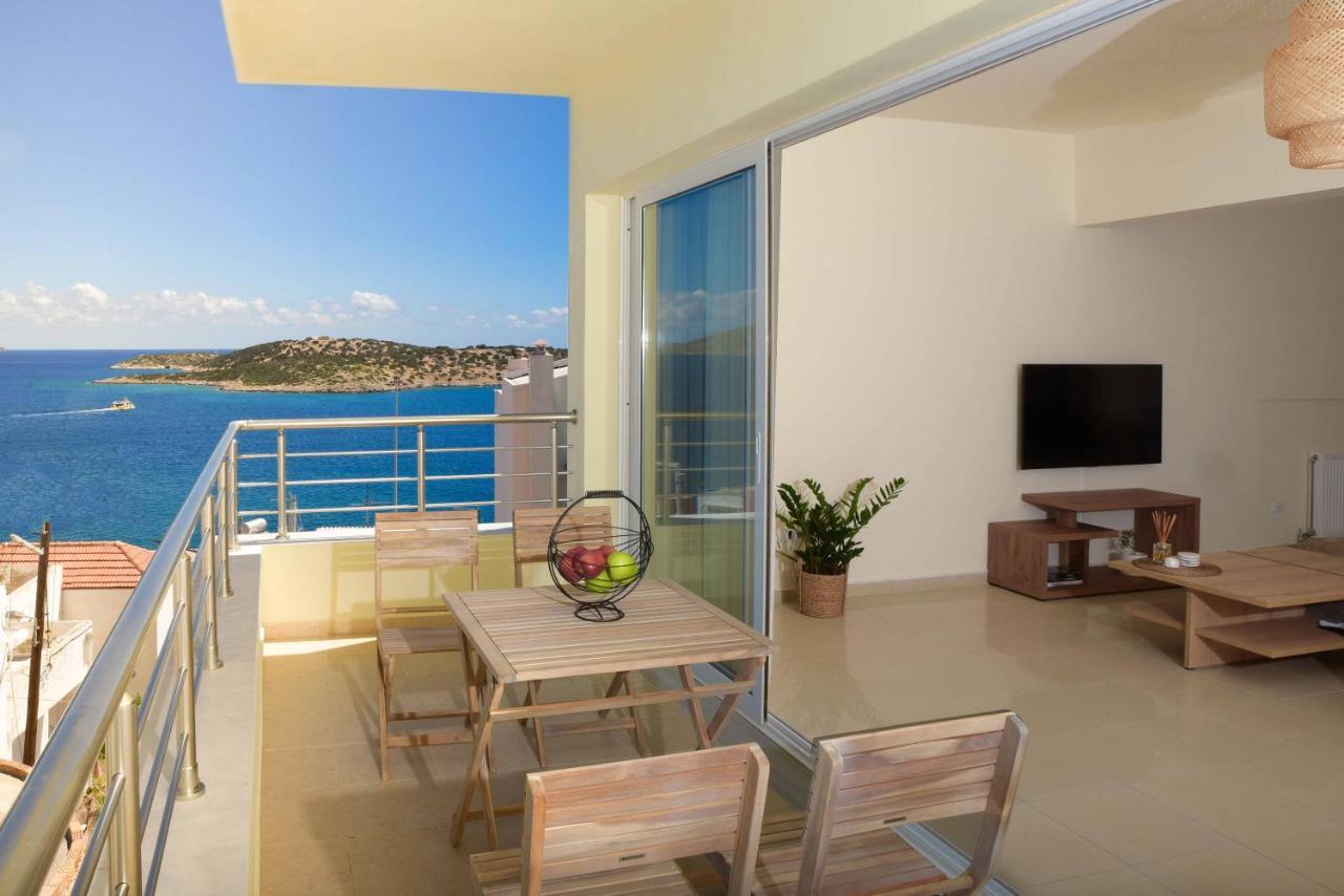 Oikies Luxury Apartments With Private Free Parking Area Agios Nikolaos Exteriör bild