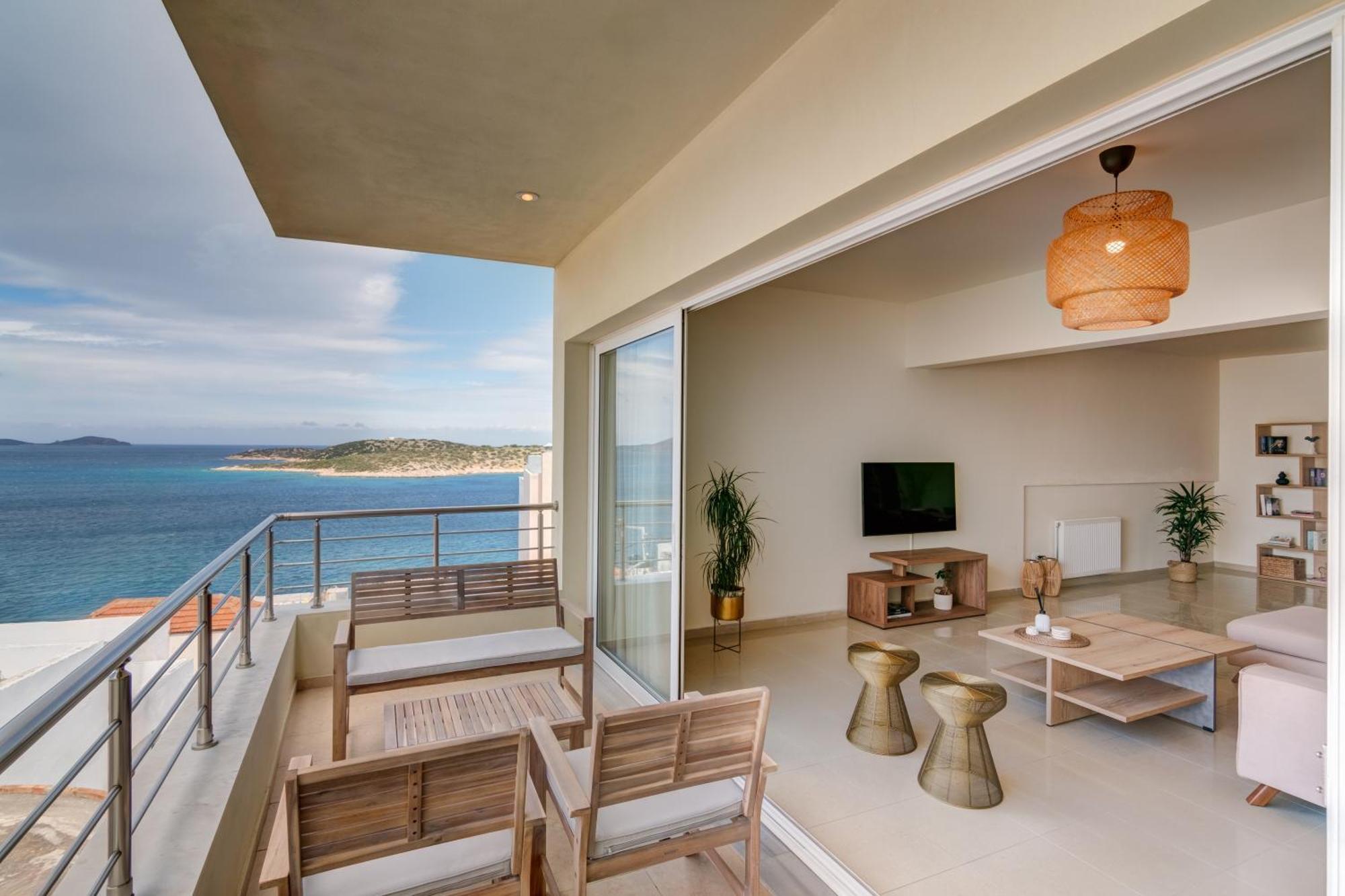 Oikies Luxury Apartments With Private Free Parking Area Agios Nikolaos Exteriör bild